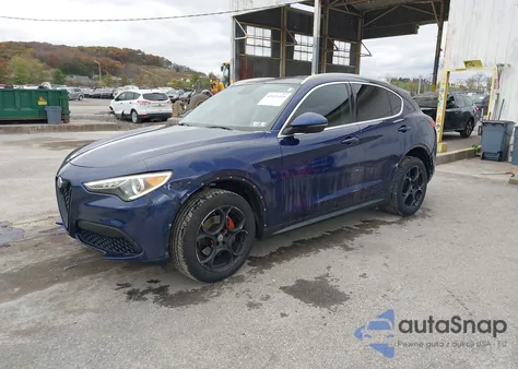 2018 Alfa Romeo Stelvio Awd from USA, damaged, VIN ZASFAKANXJ7B83291